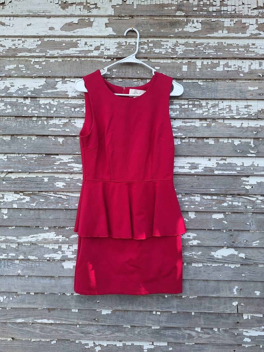 JB by Julie Brown Sleeveless Peplum Dress - Size Medium